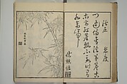 Primer on Eight Varieties of Painting (Hasshu gafu) 八集画譜, Unidentified Artists, Japanese, Set of five woodblock printed books; ink on paper, Japan