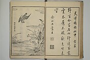Primer on Eight Varieties of Painting (Hasshu gafu) 八集画譜, Unidentified Artists, Japanese, Set of five woodblock printed books; ink on paper, Japan