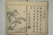 Primer on Eight Varieties of Painting (Hasshu gafu) 八集画譜, Unidentified Artists, Japanese, Set of five woodblock printed books; ink on paper, Japan
