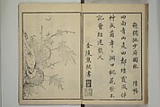 Primer on Eight Varieties of Painting (Hasshu gafu) 八集画譜, Unidentified Artists, Japanese, Set of five woodblock printed books; ink on paper, Japan