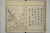 Primer on Eight Varieties of Painting (Hasshu gafu) 八集画譜, Unidentified Artists, Japanese, Set of five woodblock printed books; ink on paper, Japan