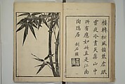 Primer on Eight Varieties of Painting (Hasshu gafu) 八集画譜, Unidentified Artists, Japanese, Set of five woodblock printed books; ink on paper, Japan