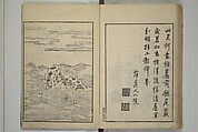Primer on Eight Varieties of Painting (Hasshu gafu) 八集画譜, Unidentified Artists, Japanese, Set of five woodblock printed books; ink on paper, Japan