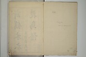 Primer on Eight Varieties of Painting (Hasshu gafu) 八集画譜, Unidentified Artists, Japanese, Set of five woodblock printed books; ink on paper, Japan