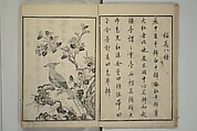 Primer on Eight Varieties of Painting (Hasshu gafu) 八集画譜, Unidentified Artists, Japanese, Set of five woodblock printed books; ink on paper, Japan