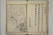 Primer on Eight Varieties of Painting (Hasshu gafu) 八集画譜, Unidentified Artists, Japanese, Set of five woodblock printed books; ink on paper, Japan