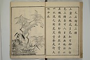 Primer on Eight Varieties of Painting (Hasshu gafu) 八集画譜, Unidentified Artists, Japanese, Set of five woodblock printed books; ink on paper, Japan