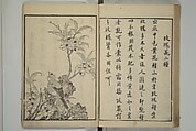 Primer on Eight Varieties of Painting (Hasshu gafu) 八集画譜, Unidentified Artists, Japanese, Set of five woodblock printed books; ink on paper, Japan