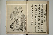 Primer on Eight Varieties of Painting (Hasshu gafu) 八集画譜, Unidentified Artists, Japanese, Set of five woodblock printed books; ink on paper, Japan