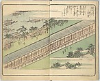 Picture Book of the Souvenirs of Edo (Ehon Edo miyage) 絵本江戸土産, Utagawa Hiroshige (Japanese, Tokyo (Edo) 1797–1858 Tokyo (Edo)), Set of ten woodblock printed books; ink and color on paper, Japan