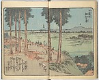 Picture Book of the Souvenirs of Edo (Ehon Edo miyage) 絵本江戸土産, Utagawa Hiroshige (Japanese, Tokyo (Edo) 1797–1858 Tokyo (Edo)), Set of ten woodblock printed books; ink and color on paper, Japan