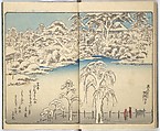 Picture Book of the Souvenirs of Edo (Ehon Edo miyage) 絵本江戸土産, Utagawa Hiroshige (Japanese, Tokyo (Edo) 1797–1858 Tokyo (Edo)), Set of ten woodblock printed books; ink and color on paper, Japan