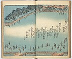 Picture Book of the Souvenirs of Edo (Ehon Edo miyage) 絵本江戸土産, Utagawa Hiroshige (Japanese, Tokyo (Edo) 1797–1858 Tokyo (Edo)), Set of ten woodblock printed books; ink and color on paper, Japan