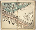 Picture Book of the Souvenirs of Edo (Ehon Edo miyage) 絵本江戸土産, Utagawa Hiroshige (Japanese, Tokyo (Edo) 1797–1858 Tokyo (Edo)), Set of ten woodblock printed books; ink and color on paper, Japan
