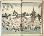 Picture Book of the Souvenirs of Edo (Ehon Edo miyage) 絵本江戸土産, Utagawa Hiroshige (Japanese, Tokyo (Edo) 1797–1858 Tokyo (Edo)), Set of ten woodblock printed books; ink and color on paper, Japan