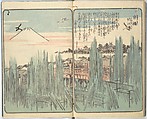 Picture Book of the Souvenirs of Edo (Ehon Edo miyage) 絵本江戸土産, Utagawa Hiroshige (Japanese, Tokyo (Edo) 1797–1858 Tokyo (Edo)), Set of ten woodblock printed books; ink and color on paper, Japan