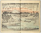 Picture Book of the Souvenirs of Edo (Ehon Edo miyage) 絵本江戸土産, Utagawa Hiroshige (Japanese, Tokyo (Edo) 1797–1858 Tokyo (Edo)), Set of ten woodblock printed books; ink and color on paper, Japan