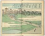 Picture Book of the Souvenirs of Edo (Ehon Edo miyage) 絵本江戸土産, Utagawa Hiroshige (Japanese, Tokyo (Edo) 1797–1858 Tokyo (Edo)), Set of ten woodblock printed books; ink and color on paper, Japan