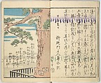 Picture Book of the Souvenirs of Edo (Ehon Edo miyage) 絵本江戸土産, Utagawa Hiroshige (Japanese, Tokyo (Edo) 1797–1858 Tokyo (Edo)), Set of ten woodblock printed books; ink and color on paper, Japan