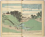 Picture Book of the Souvenirs of Edo (Ehon Edo miyage) 絵本江戸土産, Utagawa Hiroshige (Japanese, Tokyo (Edo) 1797–1858 Tokyo (Edo)), Set of ten woodblock printed books; ink and color on paper, Japan