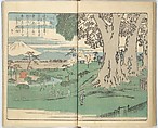 Picture Book of the Souvenirs of Edo (Ehon Edo miyage) 絵本江戸土産, Utagawa Hiroshige (Japanese, Tokyo (Edo) 1797–1858 Tokyo (Edo)), Set of ten woodblock printed books; ink and color on paper, Japan