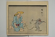 Hiroshige Picture Album (Hiroshige gafu) 広重画譜, Utagawa Hiroshige II  二代目歌川広重 (Japanese, 1826–1869), Woodblock printed book; ink and color on paper, Japan
