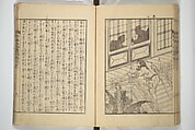An Illustrated New Edition of Suikoden (The Water Margin) (Shinpen suiko gaden) 新編水滸画伝, Katsushika Hokusai 葛飾北斎 (Japanese, Tokyo (Edo) 1760–1849 Tokyo (Edo)), Set of four woodblock printed books; ink on paper, Japan