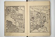 An Illustrated New Edition of Suikoden (The Water Margin) (Shinpen suiko gaden) 新編水滸画伝, Katsushika Hokusai 葛飾北斎 (Japanese, Tokyo (Edo) 1760–1849 Tokyo (Edo)), Set of four woodblock printed books; ink on paper, Japan