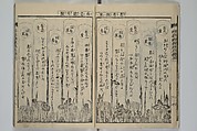 Loyal Songs of Itako (Chūkō itakobushi)  忠孝潮来府志, Katsushika Hokusai 葛飾北斎 (Japanese, Tokyo (Edo) 1760–1849 Tokyo (Edo)), Set of five woodblock printed books; ink on paper, Japan