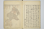 Transmitting the Spirit, Revealing the Form of Things, Volume 1 to 15 of Hokusai Sketchbooks (Denshin kaishu: Hokusai manga, shohen–jugohen) 伝神開手北斎漫画 初編-十五編, Katsushika Hokusai 葛飾北斎 (Japanese, Tokyo (Edo) 1760–1849 Tokyo (Edo)), Set of fifteen woodblock printed books; ink and color on paper, Japan