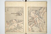 Transmitting the Spirit, Revealing the Form of Things, Volume 1 to 15 of Hokusai Sketchbooks (Denshin kaishu: Hokusai manga, shohen–jugohen) 伝神開手北斎漫画 初編-十五編, Katsushika Hokusai 葛飾北斎 (Japanese, Tokyo (Edo) 1760–1849 Tokyo (Edo)), Set of fifteen woodblock printed books; ink and color on paper, Japan