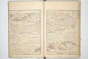 Transmitting the Spirit, Revealing the Form of Things, Volume 1 to 15 of Hokusai Sketchbooks (Denshin kaishu: Hokusai manga, shohen–jugohen) 伝神開手北斎漫画 初編-十五編, Katsushika Hokusai 葛飾北斎 (Japanese, Tokyo (Edo) 1760–1849 Tokyo (Edo)), Set of fifteen woodblock printed books; ink and color on paper, Japan