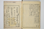 Transmitting the Spirit, Revealing the Form of Things, Volume 1 to 15 of Hokusai Sketchbooks (Denshin kaishu: Hokusai manga, shohen–jugohen) 伝神開手北斎漫画 初編-十五編, Katsushika Hokusai 葛飾北斎 (Japanese, Tokyo (Edo) 1760–1849 Tokyo (Edo)), Set of fifteen woodblock printed books; ink and color on paper, Japan