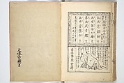 The Quick Pictorial Dictionary (Ehon hayabiki) 画本早引, Katsushika Hokusai 葛飾北斎 (Japanese, Tokyo (Edo) 1760–1849 Tokyo (Edo)), Woodblock printed books; ink on paper, Japan