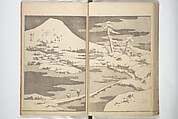 Various Pictures by Hokusai (Hokusai soga) 北斎麁画, Katsushika Hokusai 葛飾北斎 (Japanese, Tokyo (Edo) 1760–1849 Tokyo (Edo)), Woodblock printed book; ink and color on paper, Japan