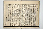 Illustrated Poem Book (Katsura kasane}  かつらかさね, Nichōsai 耳鳥斎 (Japanese, active 1780s), Set of two woodblock printed books; one volume ink and color on paper, other volume ink on paper, Japan