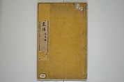 The Mustard Seed Garden Painting Manua} 芥子園畫傳, Wang Gai 王槩 (Chinese, 1645–1710), Set of two woodblock printed books; ink and color on paper, Japan