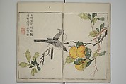 The Mustard Seed Garden Painting Manua} 芥子園畫傳, Wang Gai 王槩 (Chinese, 1645–1710), Set of two woodblock printed books; ink and color on paper, Japan