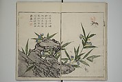 The Mustard Seed Garden Painting Manua} 芥子園畫傳, Wang Gai 王槩 (Chinese, 1645–1710), Set of two woodblock printed books; ink and color on paper, Japan