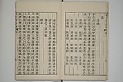 The Mustard Seed Garden Painting Manual  (Japanese reprint)  芥子園畫傳, Wang Gai 王槩 (Chinese, 1645–1710), Set of five woodblock printed books; ink and color on paper, Japan