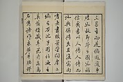 Part 2 from The Mustard Seed Garden Painting Manual (3rd Chinese edition)  芥子園畫傳, Wang Gai 王槩 (Chinese, 1645–1710), Set of four woodblock printed books; ink and color on paper, China