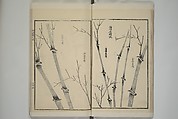 Part 2 from The Mustard Seed Garden Painting Manual (3rd Chinese edition)  芥子園畫傳, Wang Gai 王槩 (Chinese, 1645–1710), Set of four woodblock printed books; ink and color on paper, China