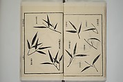 Part 2 from The Mustard Seed Garden Painting Manual (3rd Chinese edition)  芥子園畫傳, Wang Gai 王槩 (Chinese, 1645–1710), Set of four woodblock printed books; ink and color on paper, China
