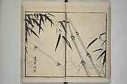 Part 2 from The Mustard Seed Garden Painting Manual (3rd Chinese edition)  芥子園畫傳, Wang Gai 王槩 (Chinese, 1645–1710), Set of four woodblock printed books; ink and color on paper, China