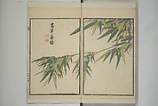 Part 2 from The Mustard Seed Garden Painting Manual (3rd Chinese edition)  芥子園畫傳, Wang Gai 王槩 (Chinese, 1645–1710), Set of four woodblock printed books; ink and color on paper, China