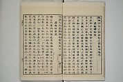 Part 2 from The Mustard Seed Garden Painting Manual (3rd Chinese edition)  芥子園畫傳, Wang Gai 王槩 (Chinese, 1645–1710), Set of four woodblock printed books; ink and color on paper, China