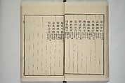 Part 2 from The Mustard Seed Garden Painting Manual (3rd Chinese edition)  芥子園畫傳, Wang Gai 王槩 (Chinese, 1645–1710), Set of four woodblock printed books; ink and color on paper, China