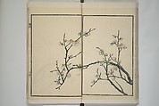 Part 2 from The Mustard Seed Garden Painting Manual (3rd Chinese edition)  芥子園畫傳, Wang Gai 王槩 (Chinese, 1645–1710), Set of four woodblock printed books; ink and color on paper, China