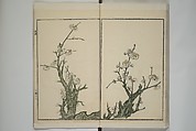 Part 2 from The Mustard Seed Garden Painting Manual (3rd Chinese edition)  芥子園畫傳, Wang Gai 王槩 (Chinese, 1645–1710), Set of four woodblock printed books; ink and color on paper, China