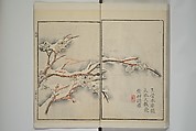 Part 2 from The Mustard Seed Garden Painting Manual (3rd Chinese edition)  芥子園畫傳, Wang Gai 王槩 (Chinese, 1645–1710), Set of four woodblock printed books; ink and color on paper, China